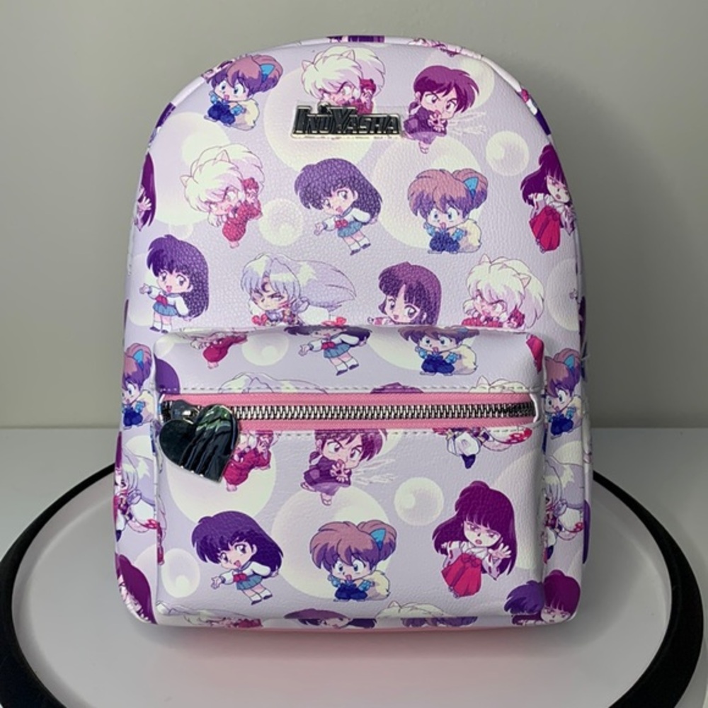 InuYasha Pastel Chibi Character Mini Backpack